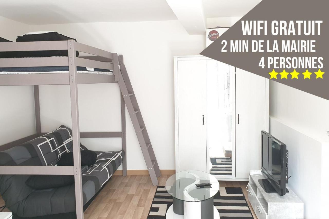Chambres Poitiers Centre Ville - Salle De Bain, Refrigerateur, Tv Et Machine A Cafe Privatifs - Cuisine Commune - Terrasse - Hotel De Ville A 200M 外观 照片